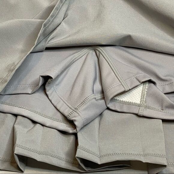Coolibar gray grand slam UPF 50+ tennis skort size M - Picture 6 of 14